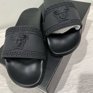 BRAND NEW IN BOX VERSACE Palazzo Medusa Men’s Slide Sandal